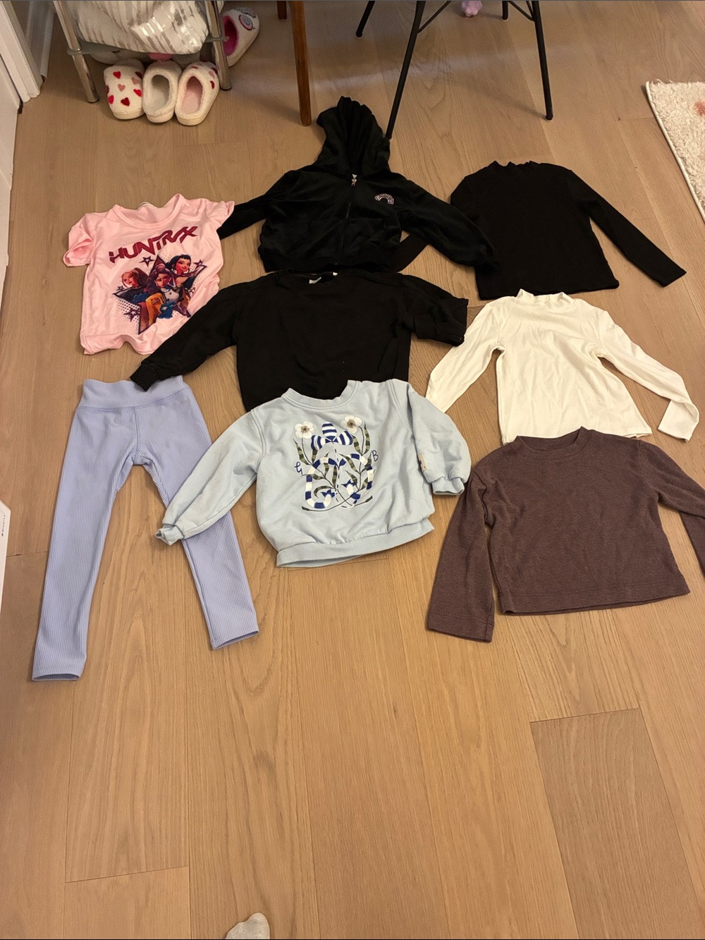 5t/6t Bundle Zara, h and m, long sleeve tops and sweater bundle